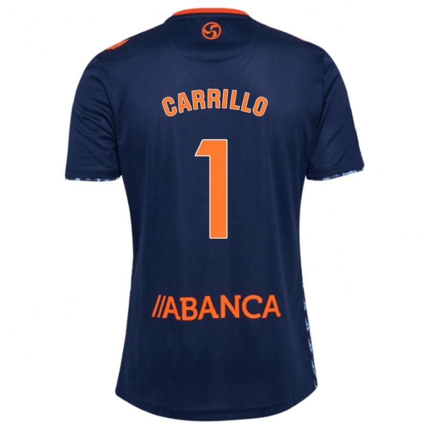 Danxen Mujer Camiseta Coke Carrillo #1 Azul Marino 2ª Equipación 2024/25 La Camisa