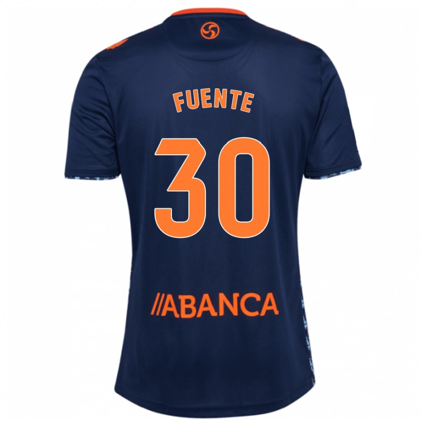Danxen Mujer Camiseta Mario Fuente #30 Azul Marino 2ª Equipación 2024/25 La Camisa