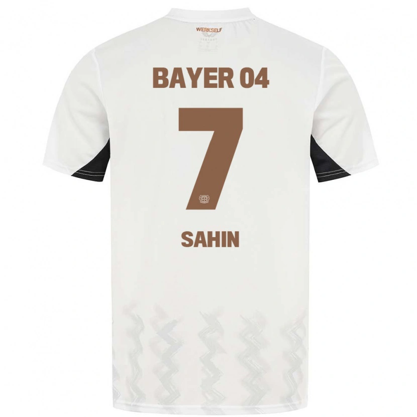 Danxen Mujer Camiseta Batuhan Sahin #7 Blanco Negro 2ª Equipación 2024/25 La Camisa