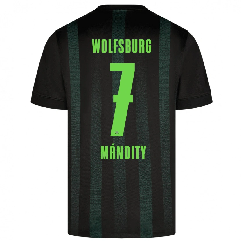 Danxen Mujer Camiseta Márkó Mándity #7 Verde Oscuro 2ª Equipación 2024/25 La Camisa