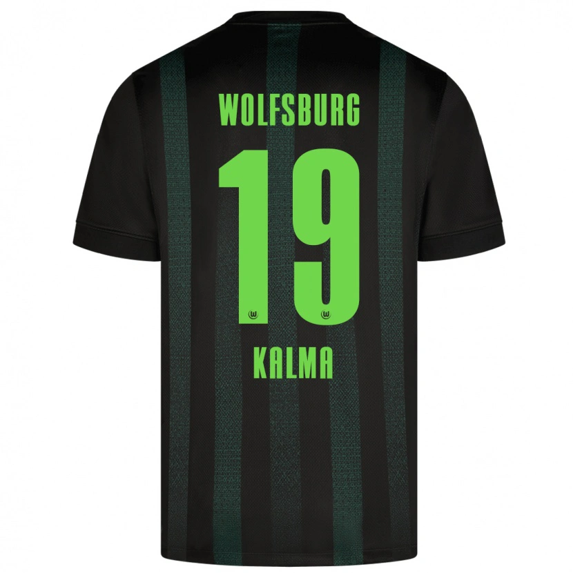 Danxen Mujer Camiseta Fenna Kalma #19 Verde Oscuro 2ª Equipación 2024/25 La Camisa