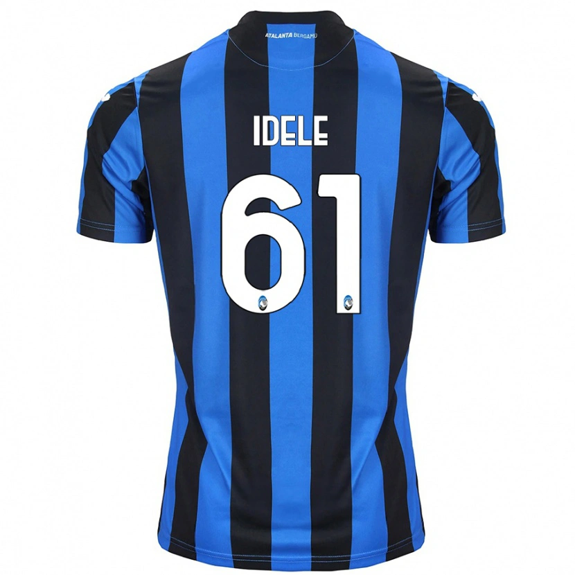 Danxen Niño Camiseta Javison Idele #61 Azul Negro 1ª Equipación 2024/25 La Camisa