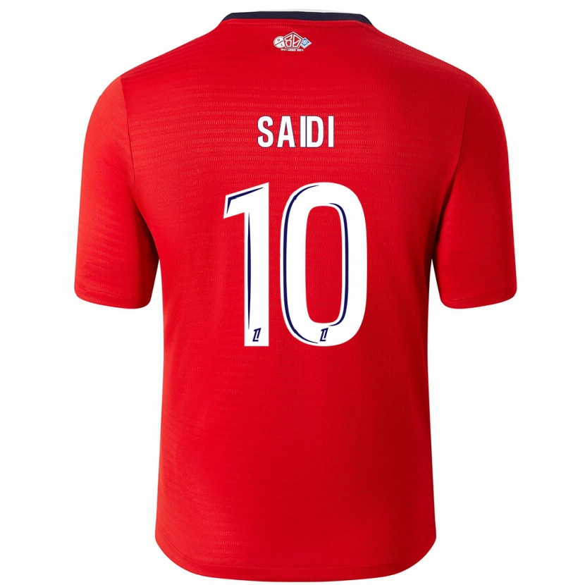 Danxen Niño Camiseta Rachel Saidi #10 Rojo Blanco 1ª Equipación 2024/25 La Camisa