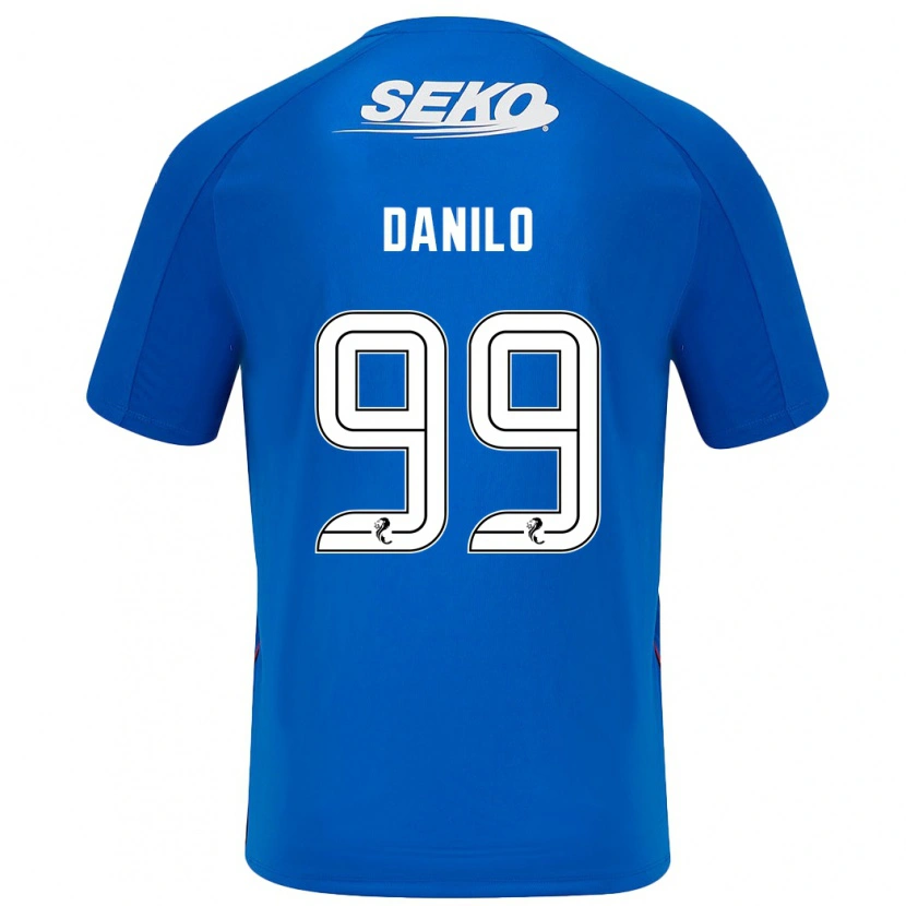 Danxen Niño Camiseta Danilo #99 Azul Oscuro 1ª Equipación 2024/25 La Camisa