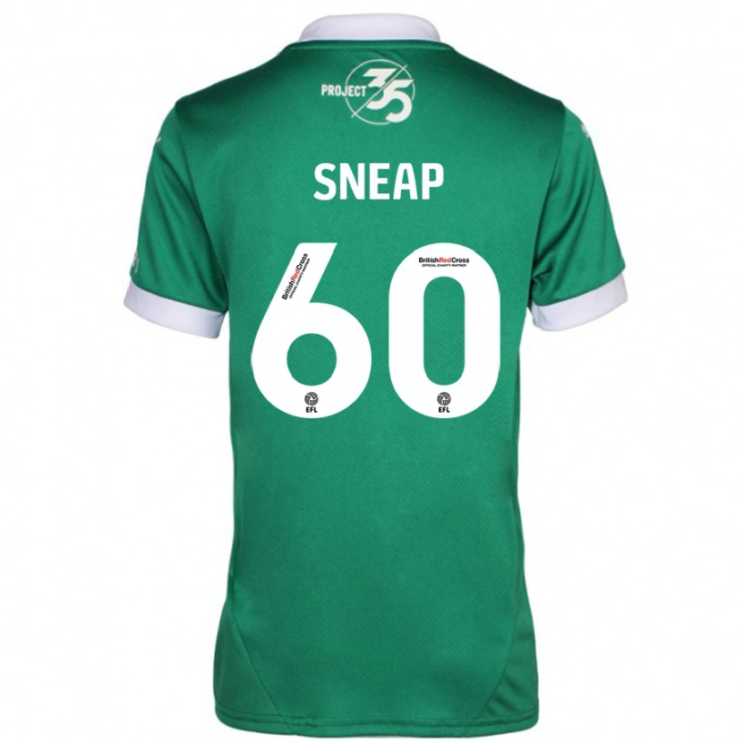 Danxen Niño Camiseta Harley Sneap #60 Verde Blanco 1ª Equipación 2024/25 La Camisa