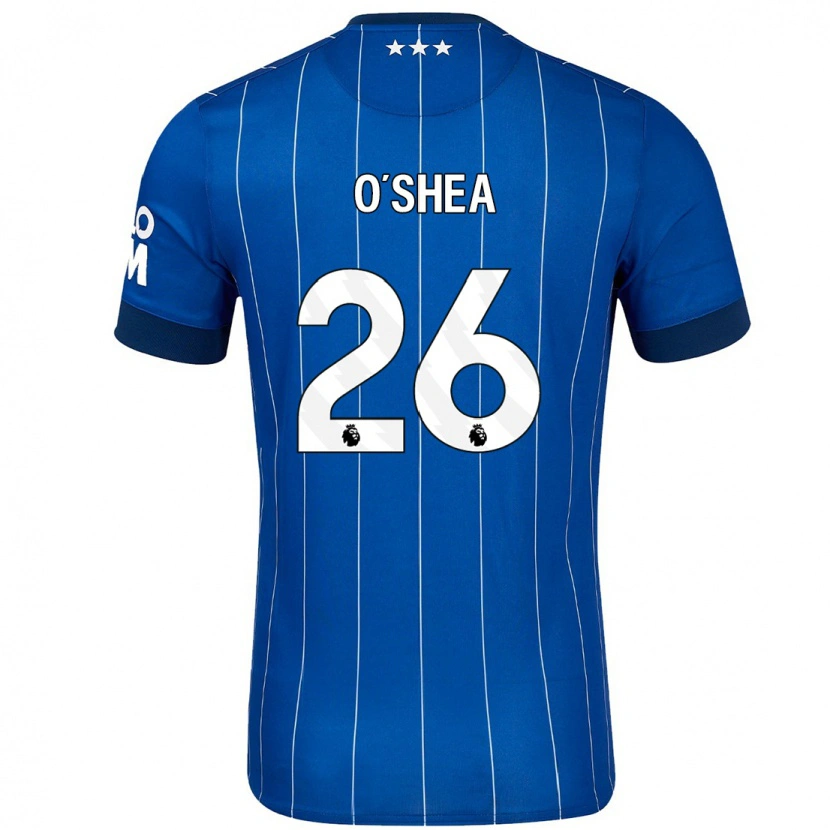 Danxen Niño Camiseta Dara O'shea #26 Azul Marino 1ª Equipación 2024/25 La Camisa
