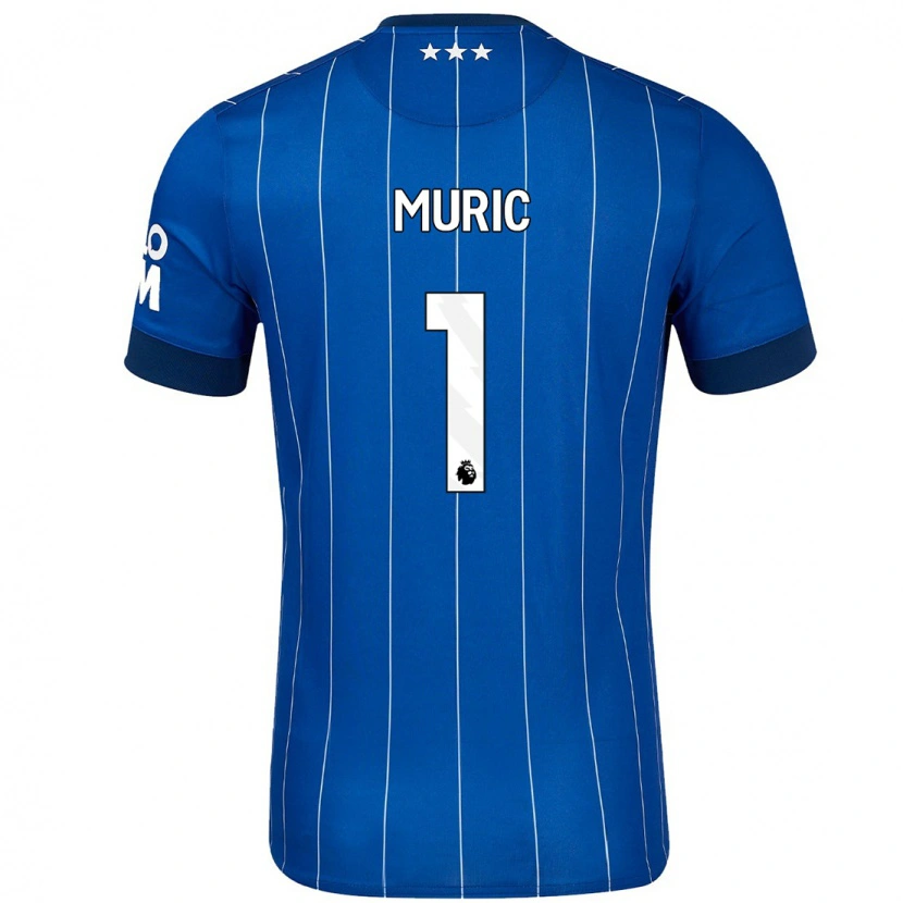 Danxen Niño Camiseta Arijanet Muric #1 Azul Marino 1ª Equipación 2024/25 La Camisa