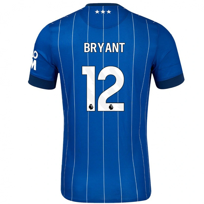 Danxen Niño Camiseta Issy Bryant #12 Azul Marino 1ª Equipación 2024/25 La Camisa