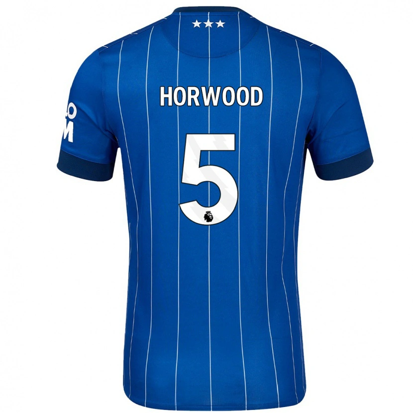 Danxen Niño Camiseta Bonnie Horwood #5 Azul Marino 1ª Equipación 2024/25 La Camisa