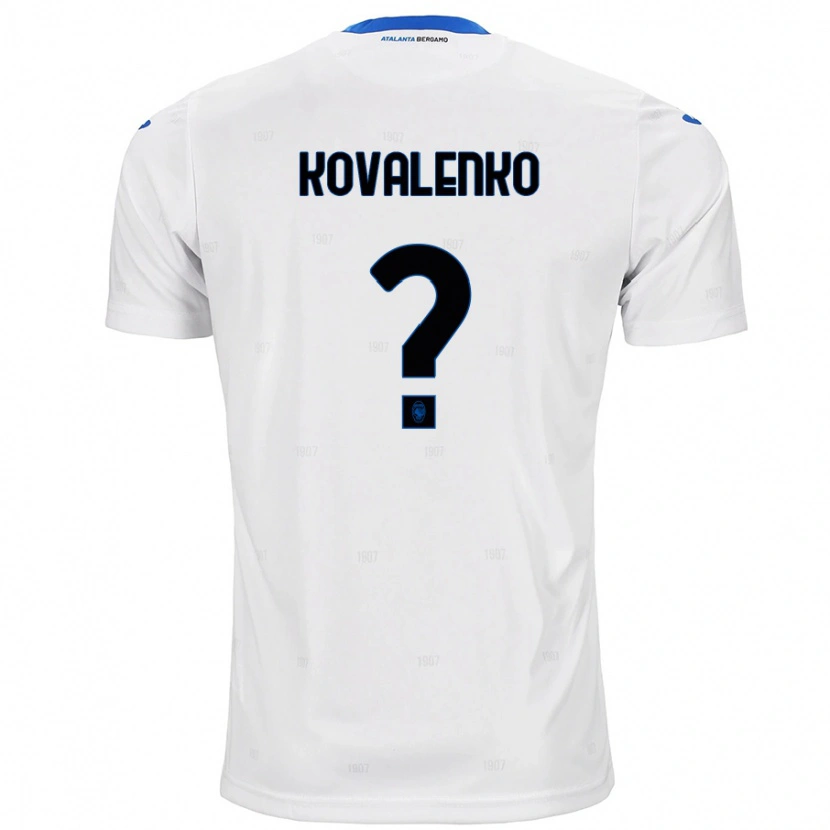 Danxen Niño Camiseta Viktor Kovalenko #0 Blanco 2ª Equipación 2024/25 La Camisa