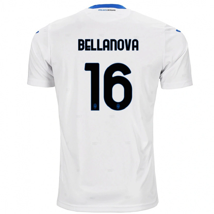 Danxen Niño Camiseta Raoul Bellanova #16 Blanco 2ª Equipación 2024/25 La Camisa