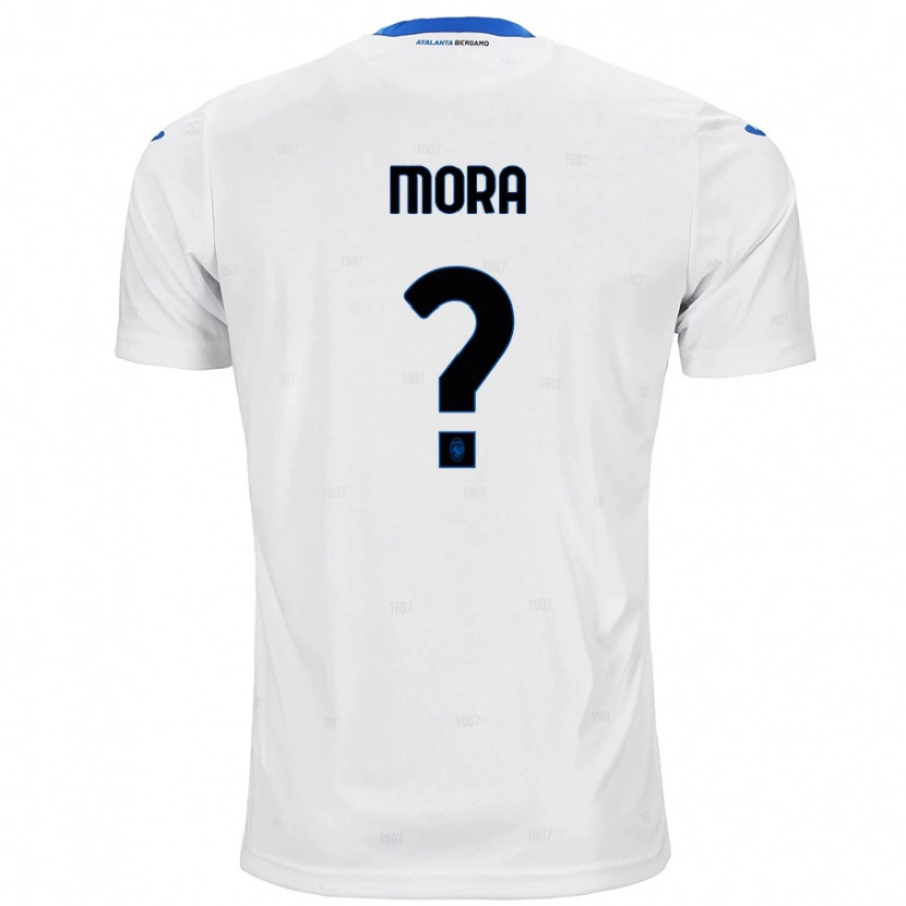 Danxen Niño Camiseta Christian Mora #0 Blanco 2ª Equipación 2024/25 La Camisa