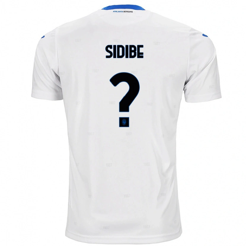 Danxen Niño Camiseta Alassane Sidibe #0 Blanco 2ª Equipación 2024/25 La Camisa