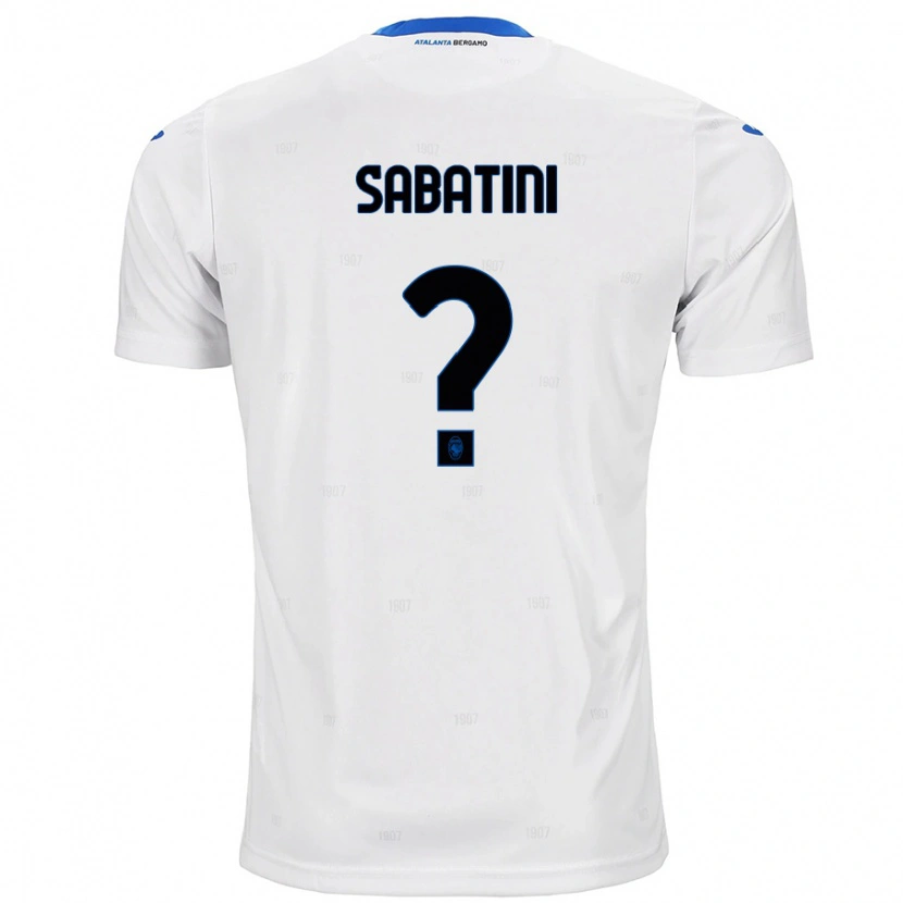 Danxen Niño Camiseta Carlo Sabatini #0 Blanco 2ª Equipación 2024/25 La Camisa