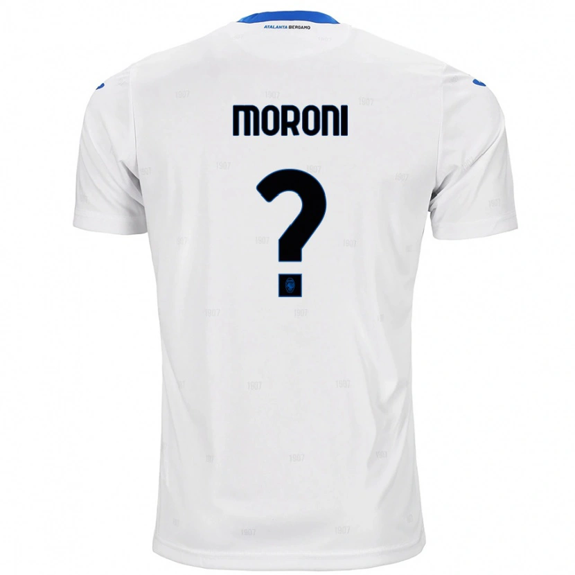 Danxen Niño Camiseta Tommaso Moroni #0 Blanco 2ª Equipación 2024/25 La Camisa