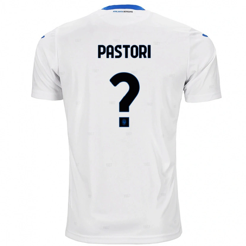 Danxen Niño Camiseta Matias Pastori #0 Blanco 2ª Equipación 2024/25 La Camisa
