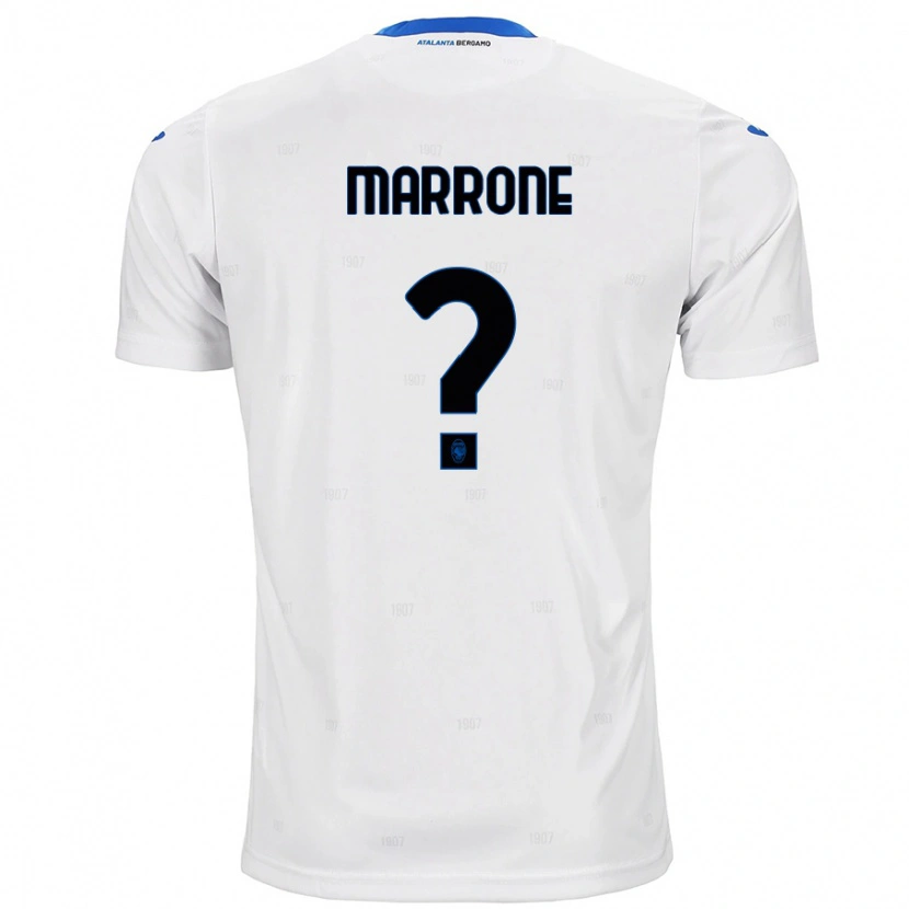 Danxen Niño Camiseta Federico Marrone #0 Blanco 2ª Equipación 2024/25 La Camisa