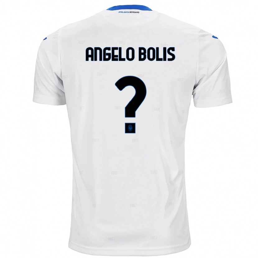 Danxen Niño Camiseta Tommaso Angelo Bolis #0 Blanco 2ª Equipación 2024/25 La Camisa