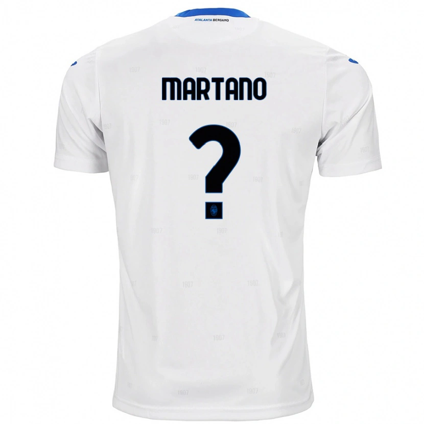 Danxen Niño Camiseta Aldo Martano #0 Blanco 2ª Equipación 2024/25 La Camisa