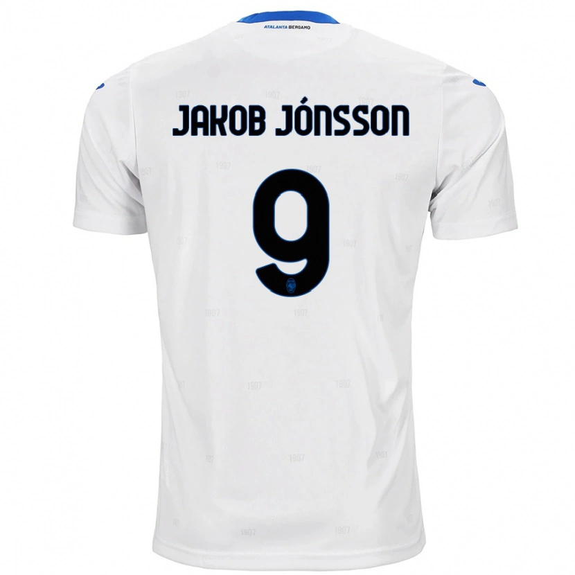 Danxen Niño Camiseta Birkir Jakob Jónsson #9 Blanco 2ª Equipación 2024/25 La Camisa