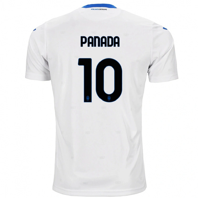 Danxen Niño Camiseta Simone Panada #10 Blanco 2ª Equipación 2024/25 La Camisa