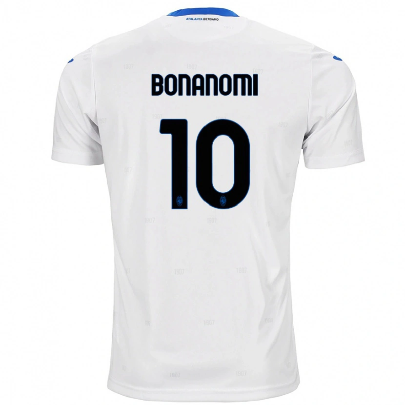 Danxen Niño Camiseta Andrea Bonanomi #10 Blanco 2ª Equipación 2024/25 La Camisa
