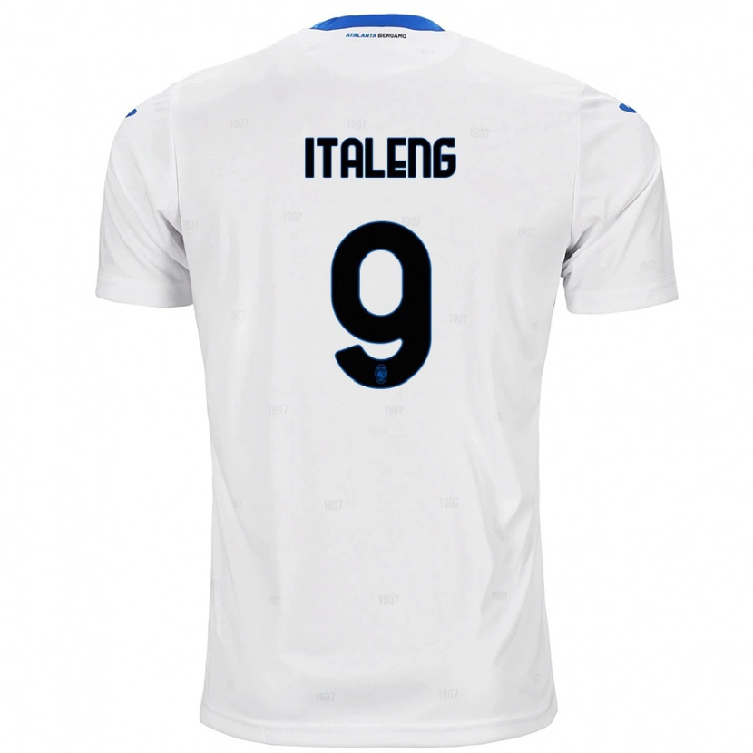 Danxen Niño Camiseta Jonathan Italeng #9 Blanco 2ª Equipación 2024/25 La Camisa