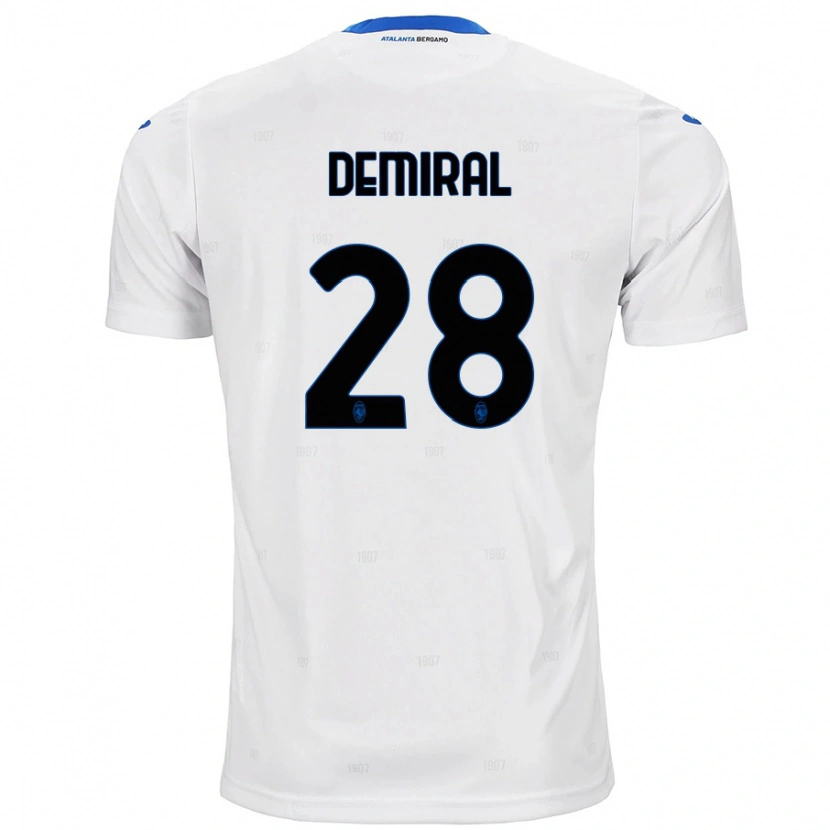 Danxen Niño Camiseta Merih Demiral #28 Blanco 2ª Equipación 2024/25 La Camisa