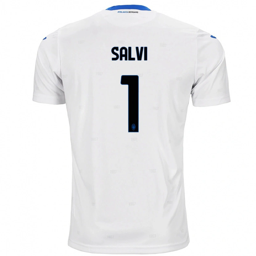 Danxen Niño Camiseta Margherita Salvi #1 Blanco 2ª Equipación 2024/25 La Camisa