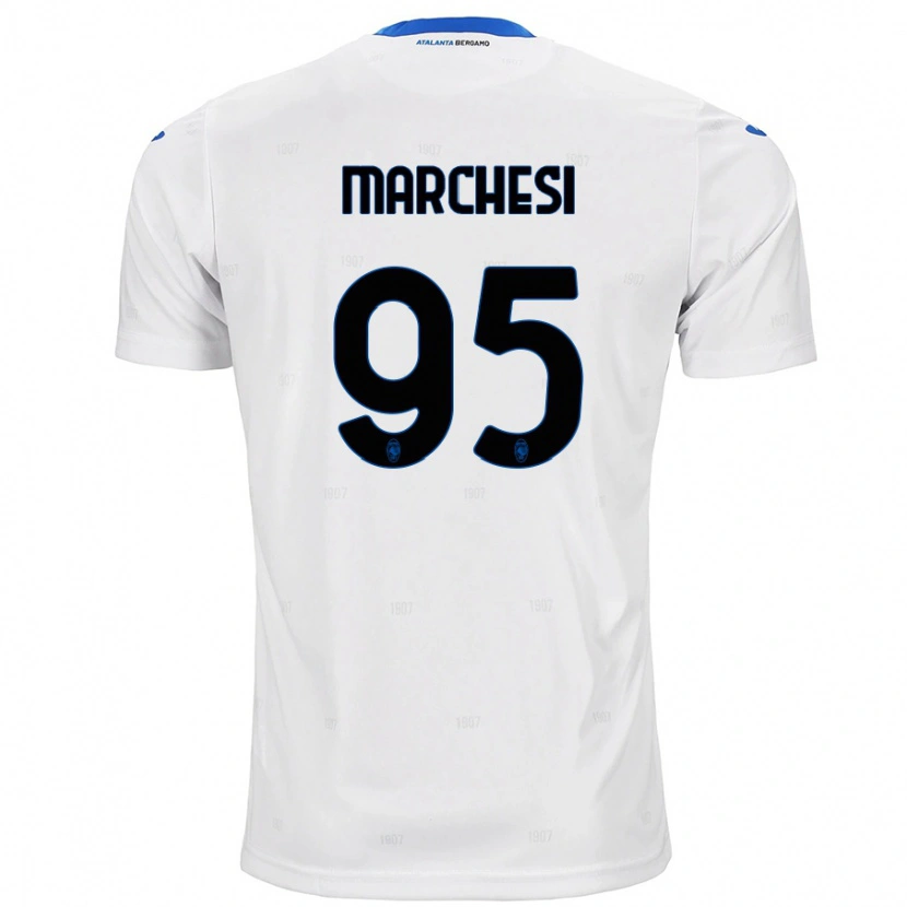 Danxen Niño Camiseta Silvia Marchesi #95 Blanco 2ª Equipación 2024/25 La Camisa
