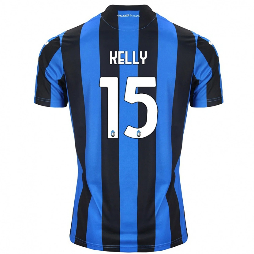 Danxen Hombre Camiseta Maegan Kelly #15 Azul Negro 1ª Equipación 2024/25 La Camisa