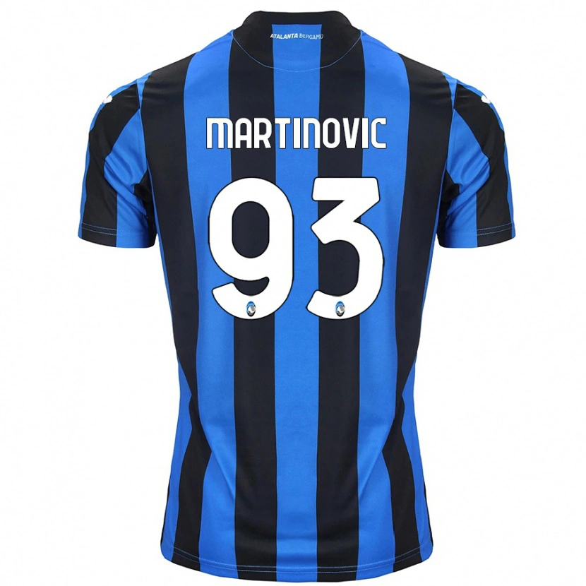 Danxen Hombre Camiseta Melania Martinovic #93 Azul Negro 1ª Equipación 2024/25 La Camisa