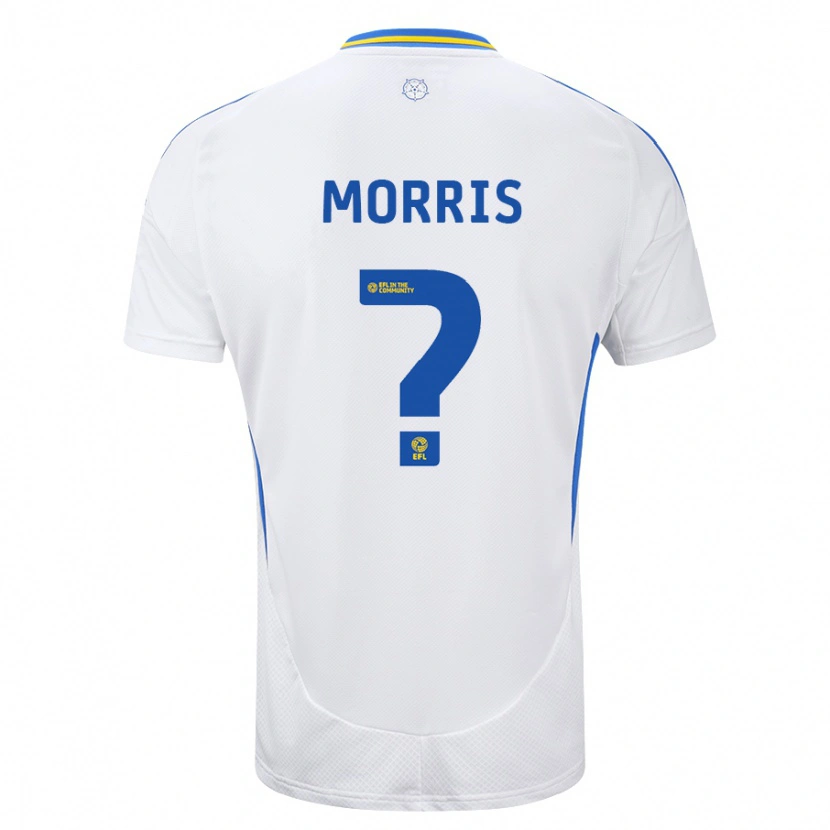 Danxen Hombre Camiseta Jack Morris #0 Blanco Azul 1ª Equipación 2024/25 La Camisa