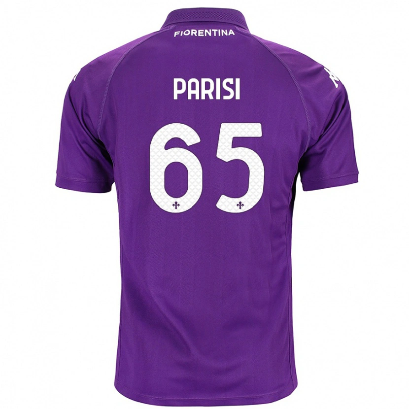 Danxen Hombre Camiseta Fabiano Parisi #65 Morado 1ª Equipación 2024/25 La Camisa