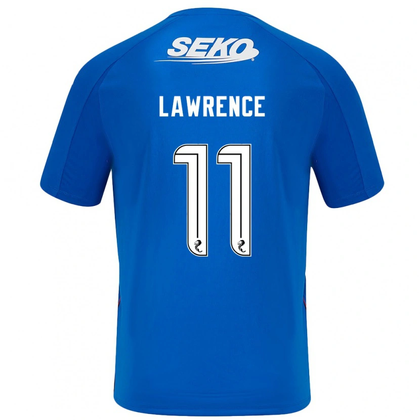 Danxen Hombre Camiseta Tom Lawrence #11 Azul Oscuro 1ª Equipación 2024/25 La Camisa