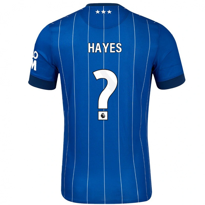 Danxen Hombre Camiseta Nick Hayes #0 Azul Marino 1ª Equipación 2024/25 La Camisa