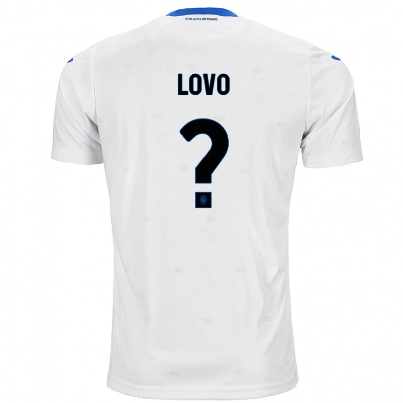Danxen Hombre Camiseta Pietro Lovo #0 Blanco 2ª Equipación 2024/25 La Camisa