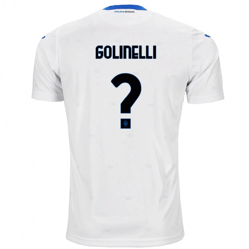 Danxen Hombre Camiseta Martino Golinelli #0 Blanco 2ª Equipación 2024/25 La Camisa