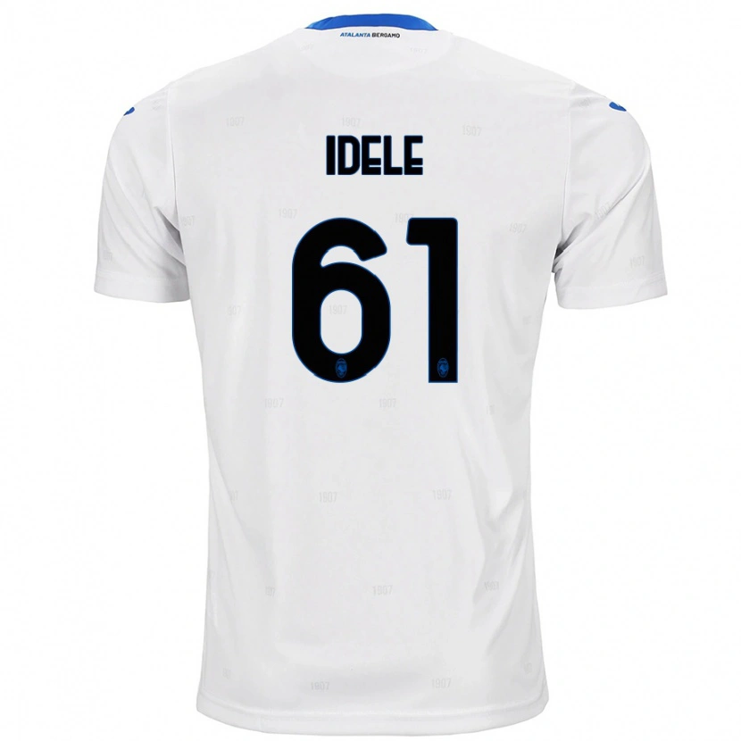 Danxen Hombre Camiseta Javison Idele #61 Blanco 2ª Equipación 2024/25 La Camisa