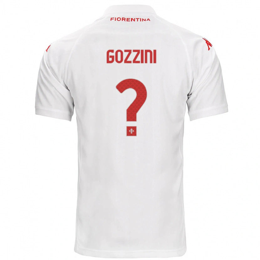 Danxen Hombre Camiseta Gozzini #0 Blanco 2ª Equipación 2024/25 La Camisa