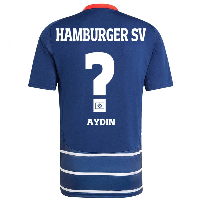 Danxen Hombre Camiseta Emre Aydin #0 Azul Oscuro 2ª Equipación 2024/25 La Camisa