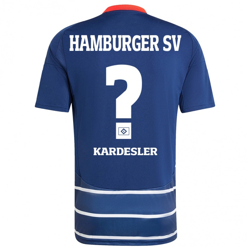 Danxen Hombre Camiseta Vildan Kardeşler #0 Azul Oscuro 2ª Equipación 2024/25 La Camisa