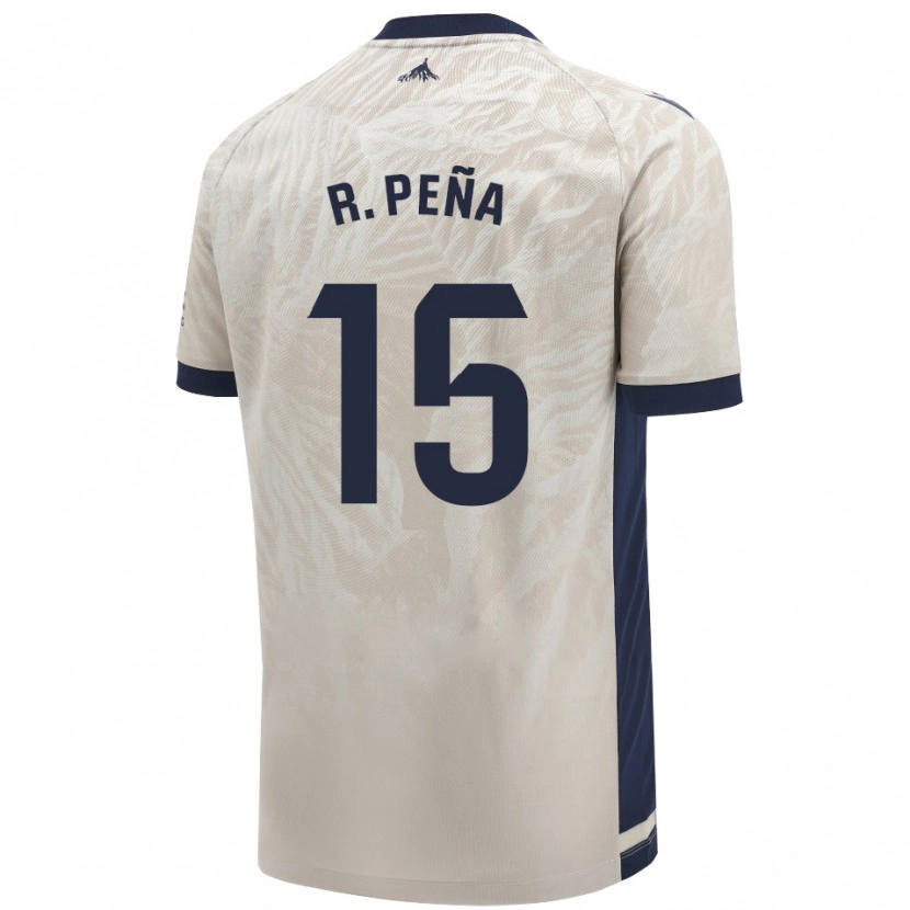 Danxen Hombre Camiseta Rubén Peña #15 Gris Claro 2ª Equipación 2024/25 La Camisa