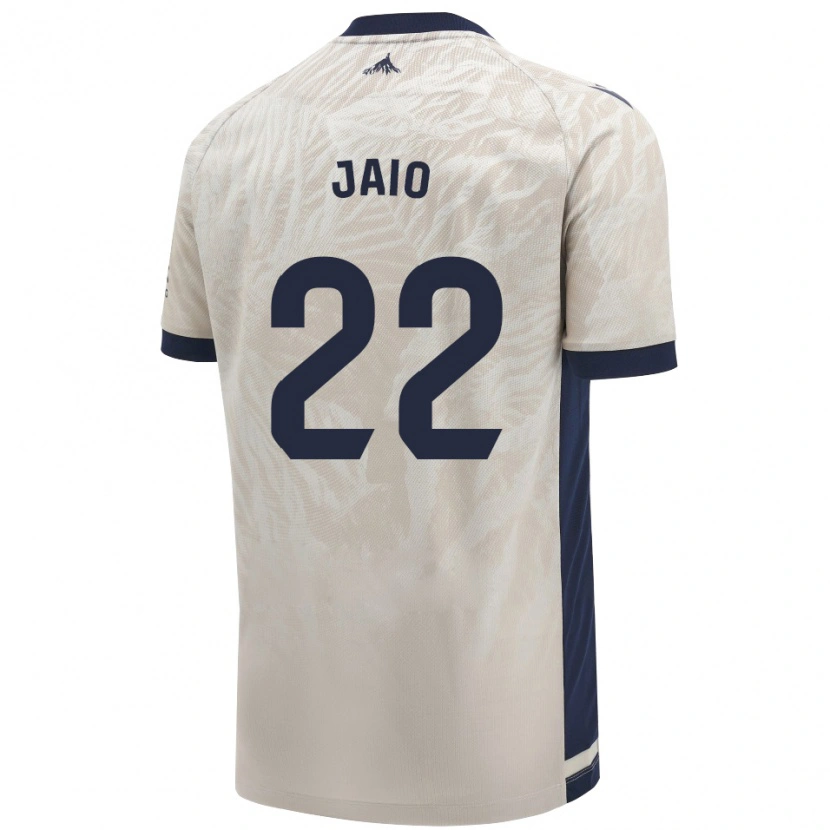Danxen Hombre Camiseta Jaione Larraiotz Senosiain #22 Gris Claro 2ª Equipación 2024/25 La Camisa