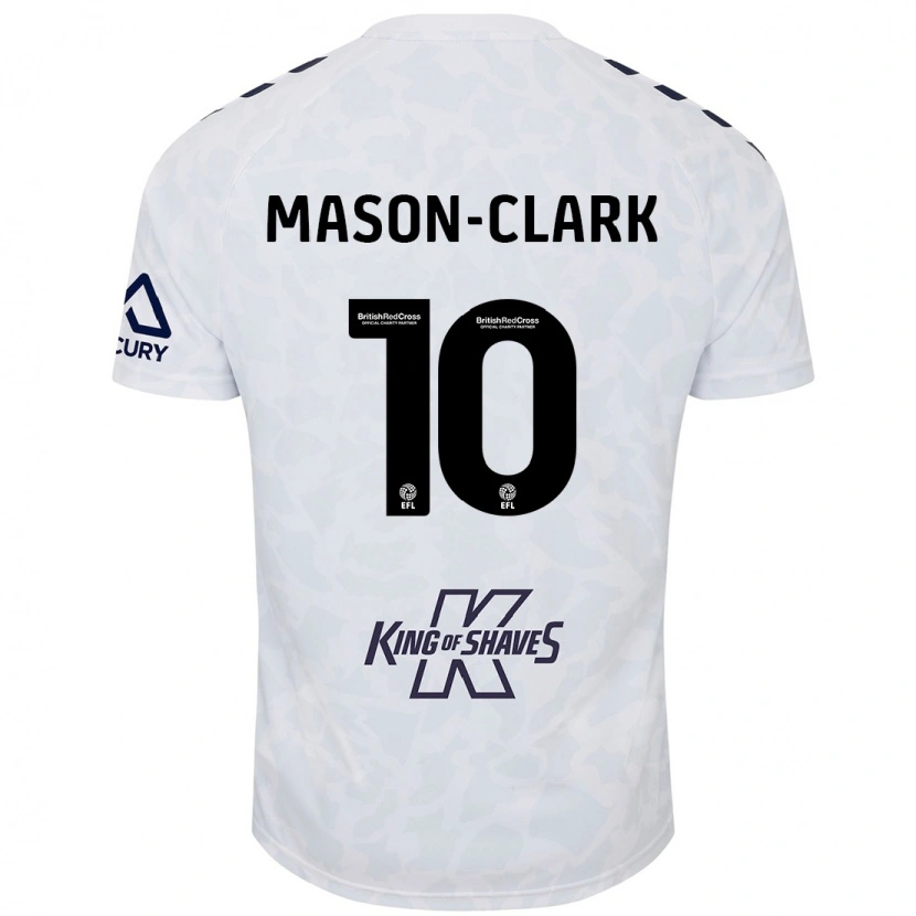 Danxen Hombre Camiseta Ephron Mason-Clark #10 Blanco 2ª Equipación 2024/25 La Camisa