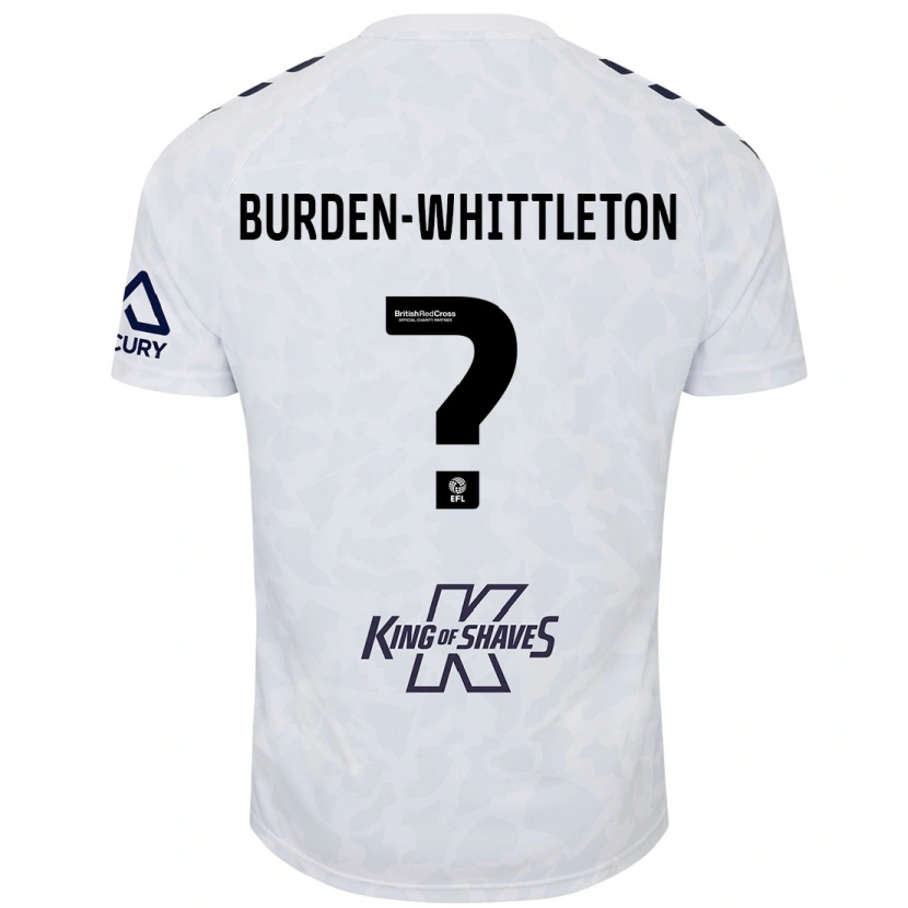 Danxen Hombre Camiseta Charlie Burden-Whittleton #0 Blanco 2ª Equipación 2024/25 La Camisa