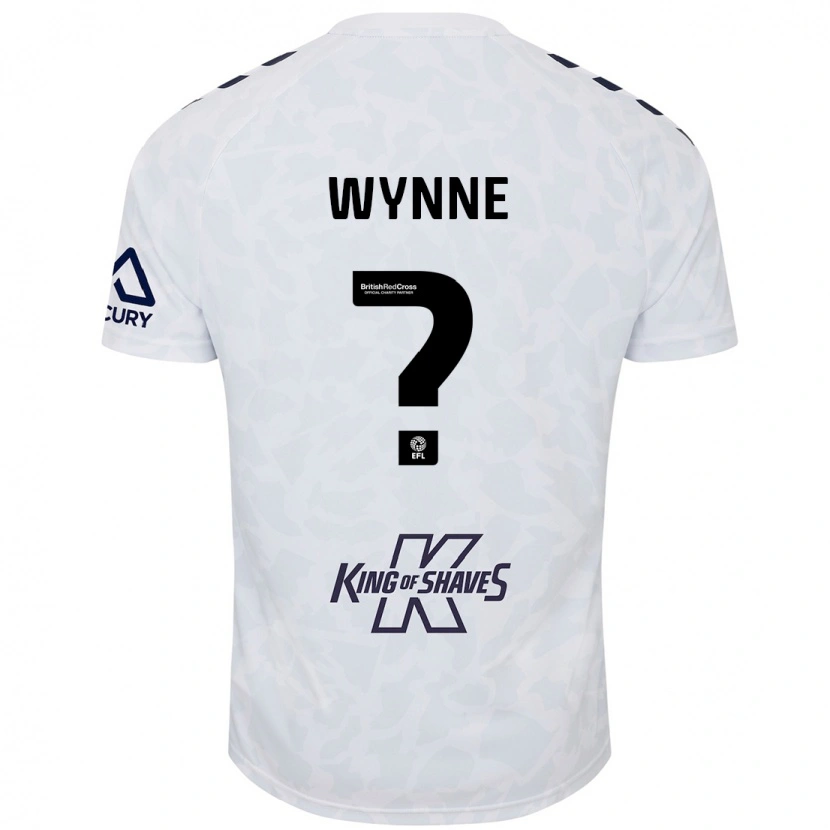 Danxen Hombre Camiseta Joe Wynne #0 Blanco 2ª Equipación 2024/25 La Camisa