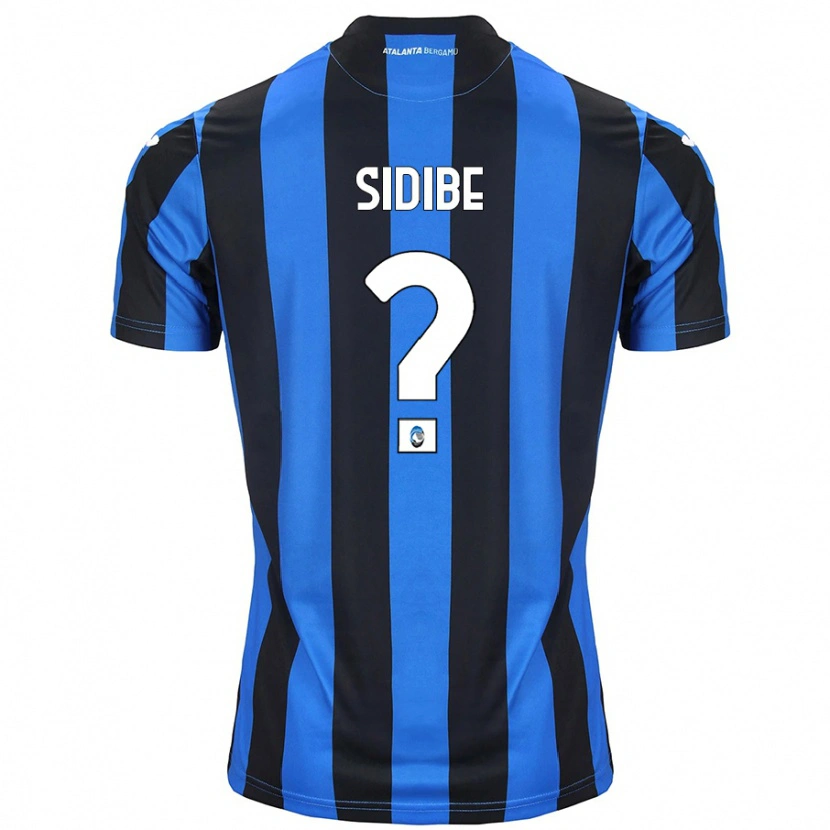 Danxen Mujer Camiseta Alassane Sidibe #0 Azul Negro 1ª Equipación 2024/25 La Camisa