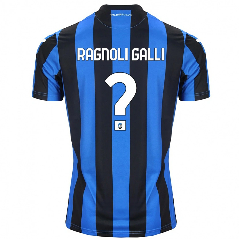 Danxen Mujer Camiseta Federico Ragnoli Galli #0 Azul Negro 1ª Equipación 2024/25 La Camisa