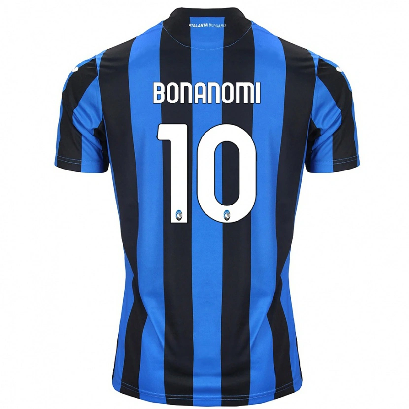 Danxen Mujer Camiseta Andrea Bonanomi #10 Azul Negro 1ª Equipación 2024/25 La Camisa